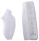 OSTENT Estuche Protector de Silicona Suave Estuche Protector para Nintendo Wii Control Remoto Nunchuk Color Blanco