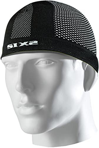 SIXS - Carbon Underwear - Bonnet sous Casque - Homme - Noir (negro carbon) - Taille unique