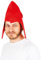 P' CLOWN 79150 – Phrygische Mütze – Phrygian's Hat – Kostümzubehör – Karneval, 14. Juli, Nationalfeiertag, Themenpartys, Revolution, Veranstaltungen – roter Filz – Erwachsene Uni