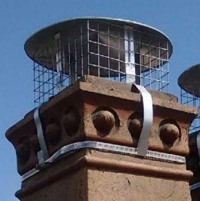 Square Chimney Cowl Multi-Fuel