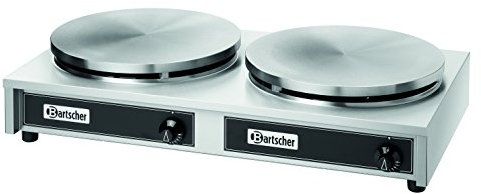 BARTSCHER Crêpière professionnelle double gaz