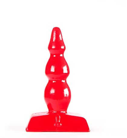 Zizi Plug Anal Tracer en Rouge 11 à 3 cm