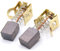 Lot de 2 balais de charbon pour moteur - Pour perceuse-visseuse sans fil Bosch GSB GSR 12, 14.4, 18, 24, 36 VE-2 2607034904