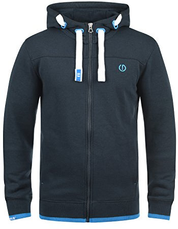 Solid Benjamin Zip Men's Sweater Zip Jacket, Size:M, Colour:Insignia Blue (1991)