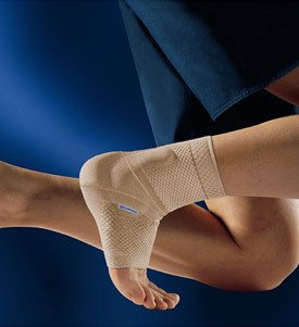 Bauerfeind Malleo Zug natur rechts Knöchelbandage Größe 6
