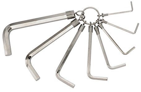 Elora Winkelschraubendreher-Satz am Ring, 8-teilig 2-10 mm, 1 Stück, 158R-1