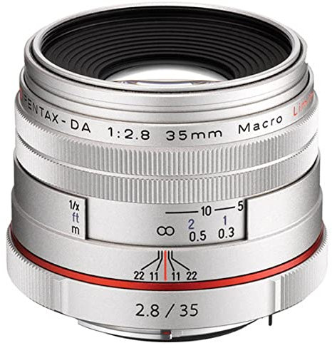 Pentax Obiettivo HD DA, 35 mm, Macro F/2.8, Edizione Limitata, Argento