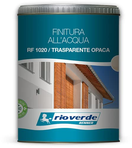 Renner rio verde RF-1020 0,75lt finitura acqua interno esterno trasparente opaco