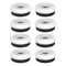 Wagner QuickClick® Filzgleiter Möbelgleiter Stuhlgleiter Ersatz - 8er-Set Ersatzgleiter austauschbar ersetzbar - Filz robust Natural - Durchmesser Ø 25 mm - für Basis Ø 25 mm - Made in DE - 15802800