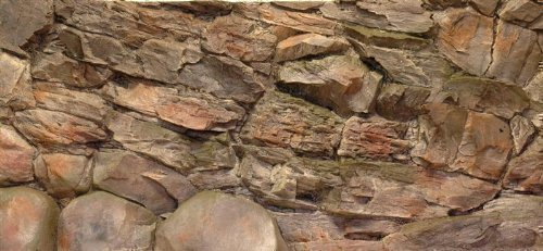 3D Aquarienrückwand 120x60 Rock