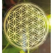 Aufkleber Blume des Lebens Kunststoff 20 cm