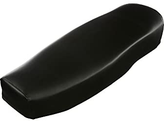 Sitzbank glatt, schwarz mit IFA S51-Schriftzug - für Simson S50, S51, S70