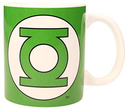 SD Toys SDTWRN02993 - Taza de cerámica, logo Green Lantern, DC Comics - Taza DC Comics Linterna Verde Logo Cerámica
