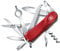 Victorinox Evolution 23 Swiss Army Pocket Knife, Medium, Multi Tool, 17 Functions, Blade, Ergonomic Scales, Red