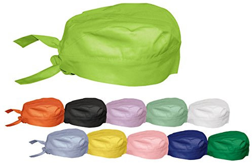 MONOART Bandana Kopfhaube hellblau