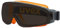 Uvex u-Sonic Vollsichtschutzbrille - Supravision Excellence - Grau/Grau-Orange