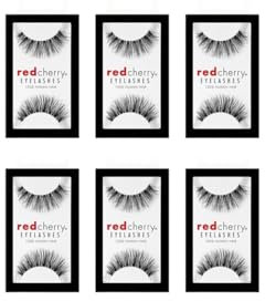 Red Cherry #523 False Eyelashes (Pack of 6 Pairs) by Red Cherry