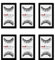Red Cherry #523 False Eyelashes (Pack of 6 Pairs) by Red Cherry