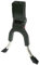 Hebie Unisex – Erwachsene Zweibeinständer-2260364200 Zweibeinständer, schwarz/Silber, Einheitsgröße
