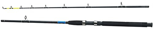 Fladen Bootsrute Xtra Flexx, 9,1-13,6 kg, Schwarz/Blau, 2,1 m