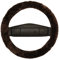 Reissner Lammfelle | LERA-15-MOC | Lenkradbezug Lenkradschoner Lenkradhülle für Auto und Wohnmobil | Echtes Merino Lammfell | Florhöhe 15mm | passend für ⌀40cm | Anti Rutsch | Farbe Mocca braun