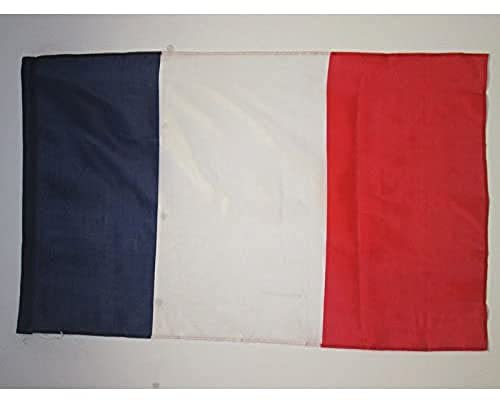 AZ FLAG Bandera de Francia 150x90cm Especial hinchas - Bandera Francesa 90 x 150 cm