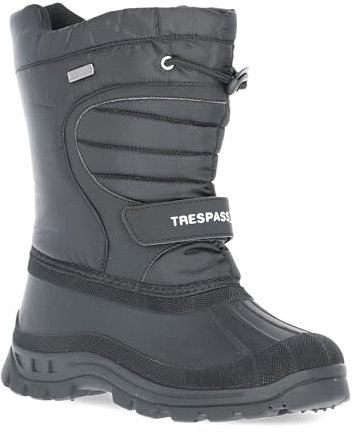 Trespass Dodo, Unisex-Adult Snow Boots , Black (Black), 9 UK (43 EU)