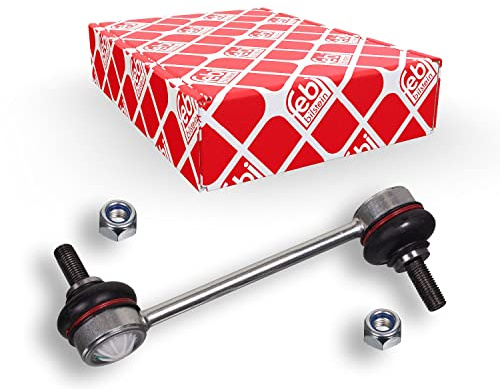 febi bilstein 21204 Verbindungsstange mit Sicherungsmuttern, 1 Stück | Kompatibel mit: ALFA ROMEO 166