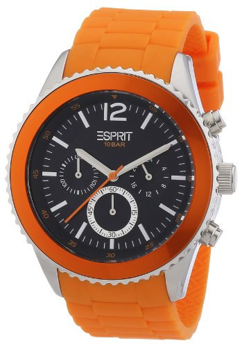 Esprit Herren-Armbanduhr XL marin Men Chronograph Quarz Resin ES105331008