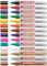 edding 780 glanzlack-marker dünn (0,8 mm) 8 Farben wählbar Komplett Set sortiert