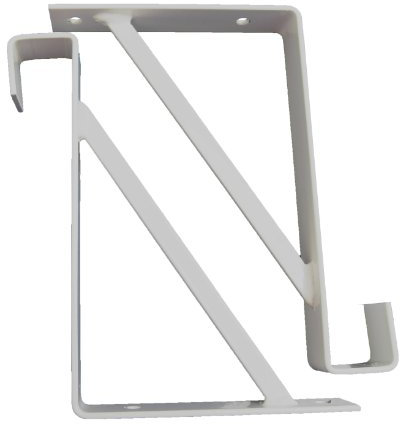 1 Paar Halter für Wandbefestigung von Waschmaschinensockel 165mm