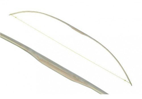 Holzspielerei 73706-101B - Waffe - Bogen 100 cm ohne Pfeile
