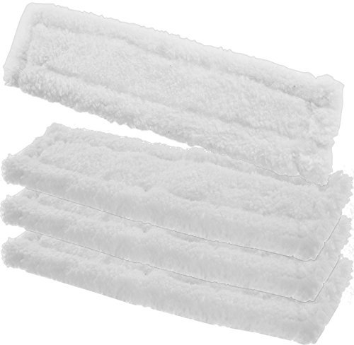 Spares2go Lot de 4 tampons nettoyants pour vitres Compatible avec Karcher
