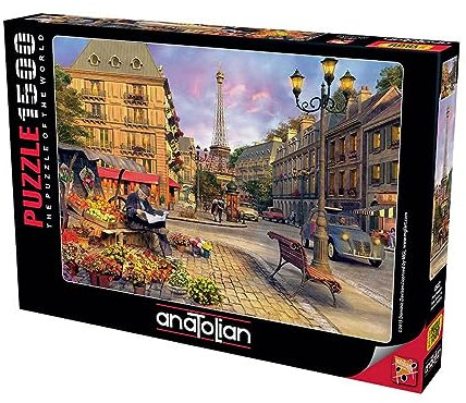Anatolian Paris Street Life Puzzle (1500 Teile), Mehrfarbig (PER4542)