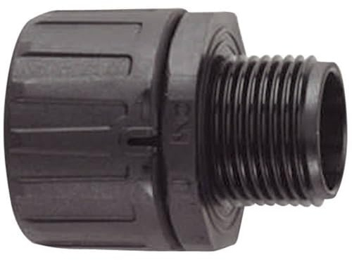 HellermannTyton 166-21014 HG21-S-PG16 Hose Screw Connection Black PG16 16.70 mm Straight Pack of 1