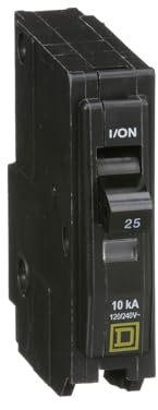 Platz D von Schneider Electric qo125cp QO 25-amp 1 pol. Sicherungsautomat