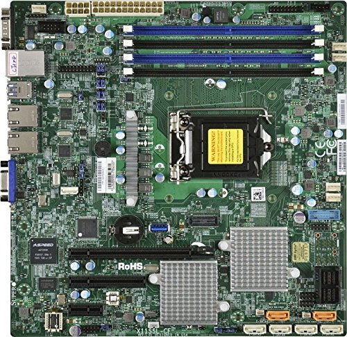 Supermicro X11SSH-CTF server/workstation motherboard LGA 1151 (Presa H4) Micro ATX Intel® C236