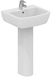 Ceramica dolomite, lavabo a parete, 50cm, serie gemma 2, J521401