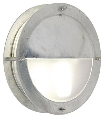 Design for the People NORD-21841031 A++, Außenwandleuchte, 60 A99W, Metall, E27, silber
