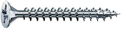 SPAX Universalschraube, 3,0 x 12 mm, 1000 Stück, Kreuzschlitz Z1, Senkkopf, Vollgewinde, 4CUT, WIROX A3J, 1081010300125