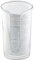 iDesign 38610EU Clarity Wattepad-Spender, durchsichtig, Farblos