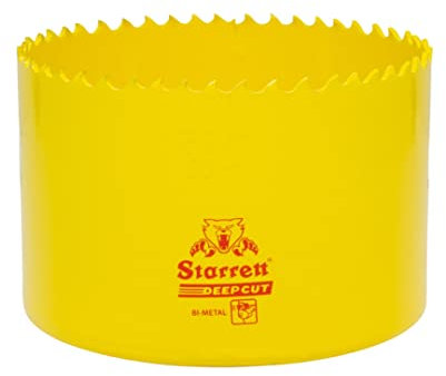 Starrett Bi métal Deep Cut Scie cloche, 86 mm, dch0338