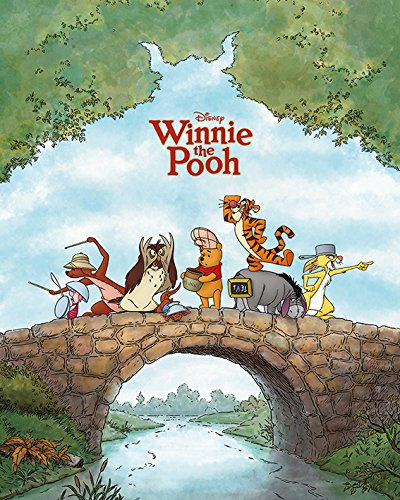 Disney Leinwanddruck, Polyester, Mehrfarbig, 40 x 50 cm