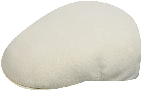 Kangol Herren Damen Mütze Schirmmütze Flatcap Original 504 | Schlägermütze mit Kultstatus 0258BC Herrencap (L (58-59 cm) - cremeweiß)