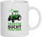 Lustige Kaffeetasse Kaffeebecher Traktor sucht Traktorin, Größe: onesize,Weiß