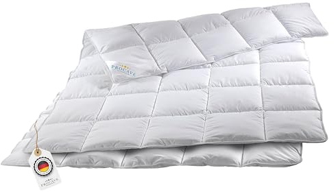 PROCAVE Micro-Comfort 4 Jahreszeiten 155x220 cm Ganzjahresdecke | Microfaser | Steppdecke | Bettdecke | Einziehdecke | Mono Decke | Steppbett | Soft Touch