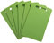 SIDCO Schneidebrett 6 x Frühstücksbrett Schneidbrett Frühstücksbrettchen grün 24x15 cm