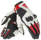 Dainese 201815688A66XXL Mig Unisex C2 Unisex Motorradhandschuhe, Schwarz/Weiss/Lava-Rot, Größe XXL