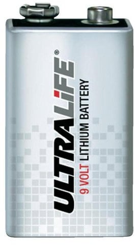 Pile 9 V (6R61) Lithium 1200 mAh Ultralife