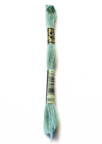 DMC mouliné Thread- 117 MC Embroidery Thread, 100% Cotton - Suitable for All Techniques and Media, Ideal for Cross Stitch | 8 m skeins - 6 Strands, Available in 500 Colours,117-3817